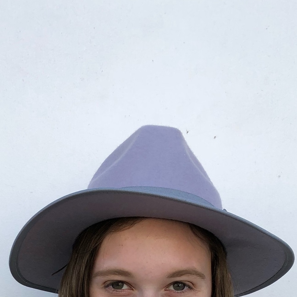 Free People Purple Felt Hat